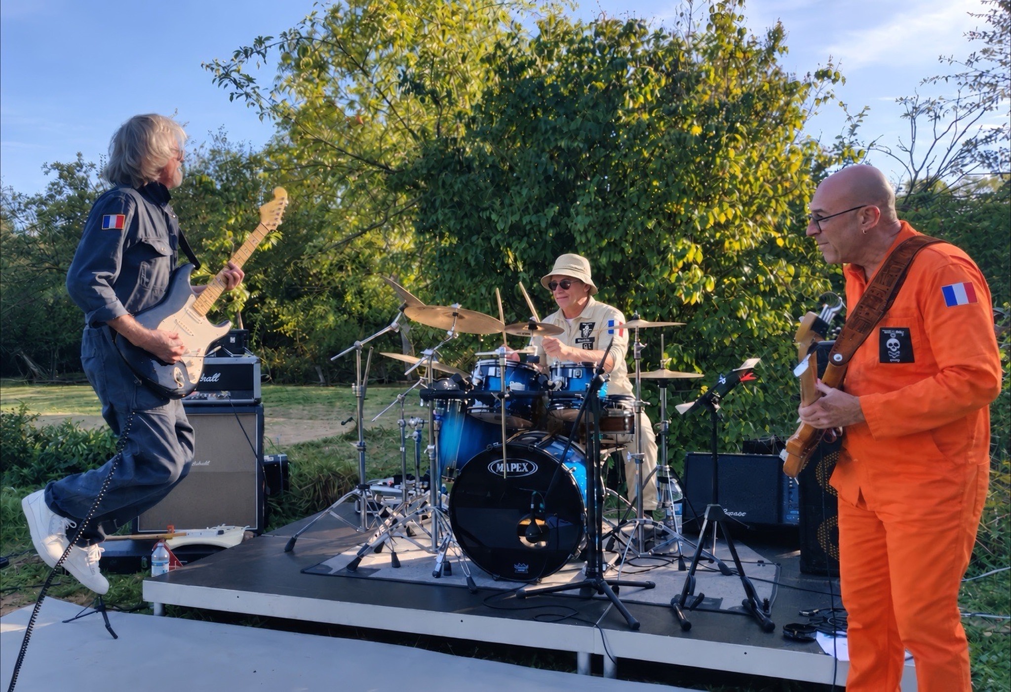SkyCall en concert, avec Fabrice Duval, Patrick Marcel et Alain Wittische
